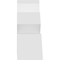Ekena Millwork Saratoga Architectural Grade PVC Gable Bracket, 60"W x 10"H x 4"D x 4"F, 4/12 Pitch GBP060X10X0404SAR00 - alternate 4